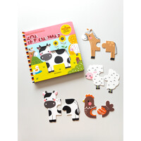 Μεταίχμιο Βιβλιοπαζλάκια: ζώα της Φάρμας