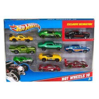 Mattel Hot Wheels - Cars Set OF 10 Random (54886)