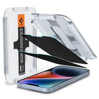 Spigen Glass tR EZ Fit Transparency Sensor Open Privacy 2 Pack - iPhone 14/13 Pro/13 AGL03388