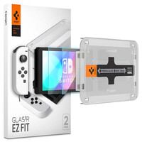 Spigen Glass tR EZ Fit 2 Pack - Nintendo Switch OLED AGL03829