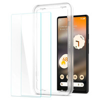 Spigen Glass AlignMaster 2 Pack, clear - Google Pixel 6a AGL04695