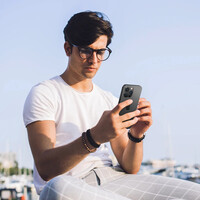 Spigen Glass EZ Fit Optik Pro 2 Pack, black - iPhone 15 Pro/15 Pro Max/14 Pro/14 Pro Max AGL05205