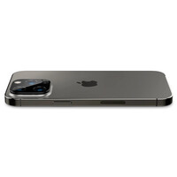 Spigen Glass Optik 2 Pack, black - iPhone 15 Pro/15 Pro Max/14 Pro/14 Pro Max AGL05273
