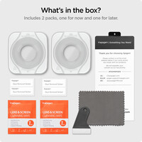 Spigen Glass EZ Fit 2 Pack - Samsung Galaxy Watch5/4 44mm AGL05339