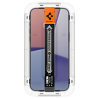 Spigen Glass tR EZ Fit 2 Pack, transparency - iPhone 15 Plus AGL06883