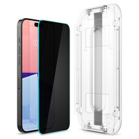 Spigen Glass tR EZ Fit (Privacy) 2 Pack, transparency - iPhone 15 Pro AGL06894