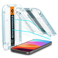 Spigen Glass tR EZ Fit 2 Pack, transparency - iPhone 15 AGL06903