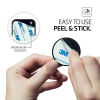 Spigen Kuel MP-4P Car Mount Metal Plates, black 000EP20342