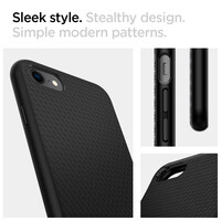 Spigen Liquid Air, black - iPhone SE (2022/2020)/8/7 042CS20511