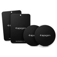 Spigen Kuel MP-4P Car Mount Metal Plates, black 000EP20342
