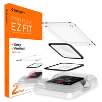 Spigen Pro Flex EZ Fit 2 Pack - Apple Watch SE 2022/6/SE/5/4 (44 mm) AFL01220