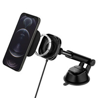Spigen OneTap MagFit Car Mount ITS35W Black - MagSafe/Wireless Charging/Dashboard ACP02616