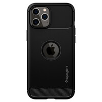 Spigen Rugged Armor, black - iPhone 12/Pro ACS01700