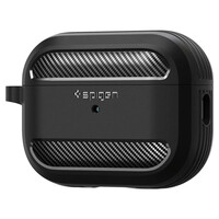 Spigen Rugged Armor, black - AirPods Pro 2 ACS05482