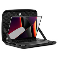 Spigen Rugged Armor Pro, black - MacBook Pro 16" M2 2023/M1 2021 AFA04271