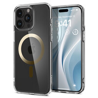 Spigen Ultra Hybrid MagSafe, gold - iPhone 15 Pro ACS06718
