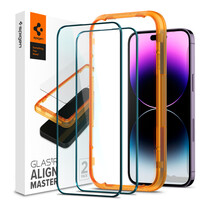 Spigen tR Align Master 2 Pack, FC black - iPhone 14 Pro AGL05216