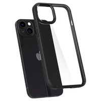 Spigen Ultra Hybrid, matte black - iPhone 13 ACS03523