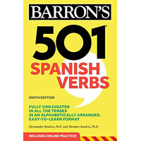 Simon & Schuster 501 Spanish Verbs, Ninth Edition