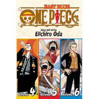 Viz Media One Piece, (Omnibus Edition), Vol. 2 : Includes Vols. 4, 5 & 6