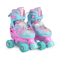 Byox Ariel Quad Αυξομειούμενα Rollers Πολύχρωμα Παιδικά Μέγεθος 34-37