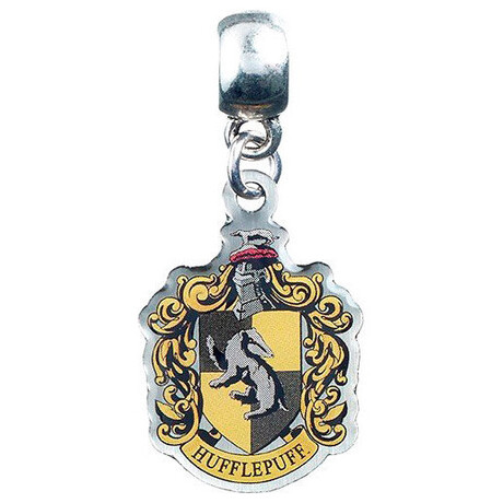 The Carat Shop Harry Potter Hufflepuff Crest Slider Charm