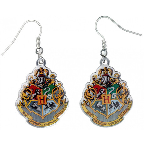 The Carat Shop Harry Potter Hogwarts Crest Earrings We0026