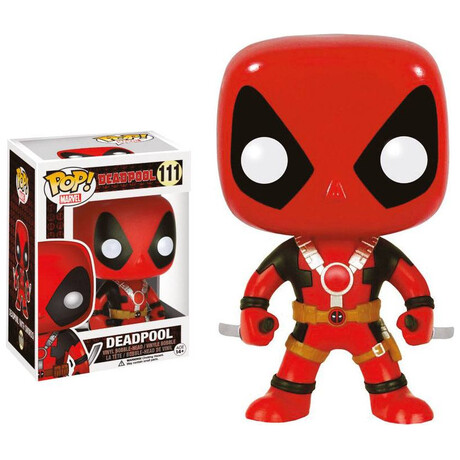 Funko Pop! Marvel: Deadpool two Swords #111 Vinyl Bobble-Head Figure