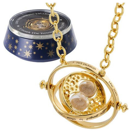 Noble Collection Harry Potter Hermione´s Time Turner Special Edition (Gold Plated) Nob8666
