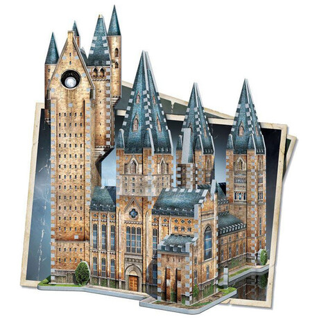 Wrebbit Παζλ 3d 875τεμ. (W3d-2015) Harry Potter - Hogwarts Astronomy Tower