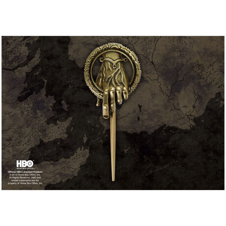 Noble Collection Game of Thrones Hand of the King pin Nn0036