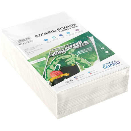 Ultimate Guard Ultimate Guard Comic Backing Boards Current Size (100) Ugd020005