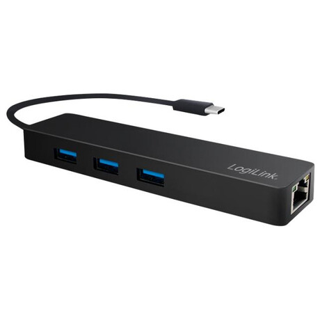 Logilink hub Type-c 3.1 With Gigabit Adapter Logilink Ua0313