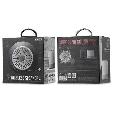 Wk Speaker bt wk d6 Black