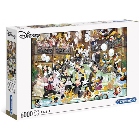 Clementoni Disney Masterpiece Jigsaw Puzzle Character Gala (6000 Pieces) Clmt36525