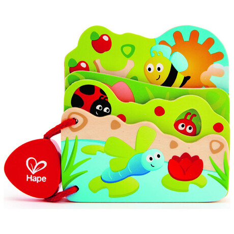 Hape  Baby's Bug Book E0043
