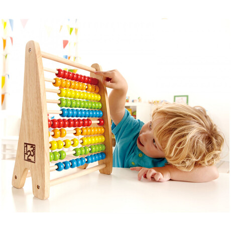 Hape  Rainbow Bead Abacus E0412