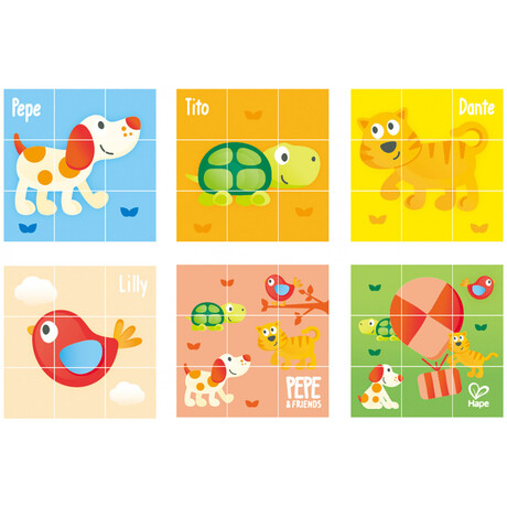 Hape  Friendship  Puzzle Blocks E0452