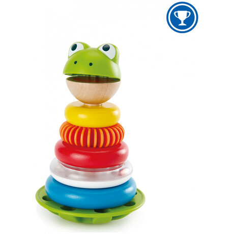 Hape  Mr. Frog Stacking Rings E0457
