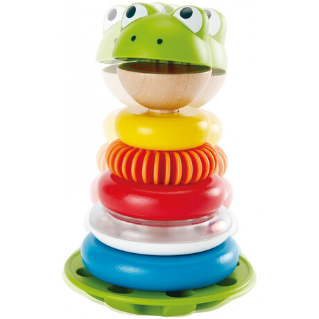 Hape  Mr. Frog Stacking Rings E0457
