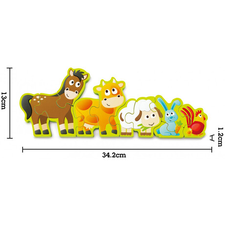 Hape  Numbers & Farm Animals E1628
