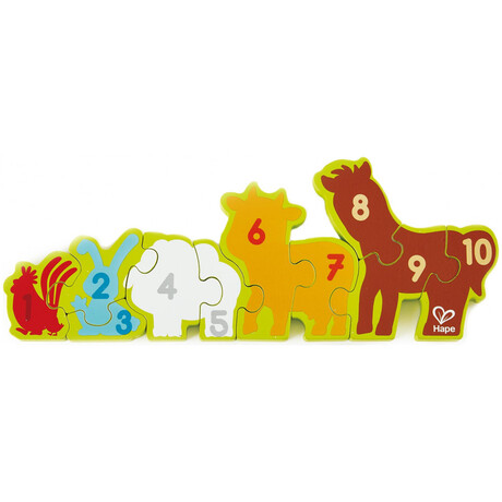 Hape  Numbers & Farm Animals E1628