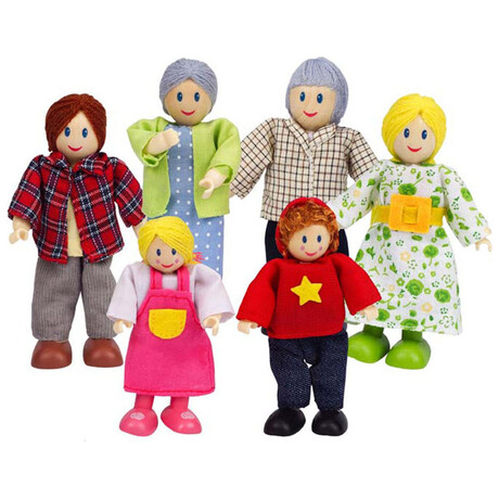 Hape  Happy Family - Caucasian E3500
