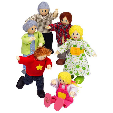 Hape  Happy Family - Caucasian E3500