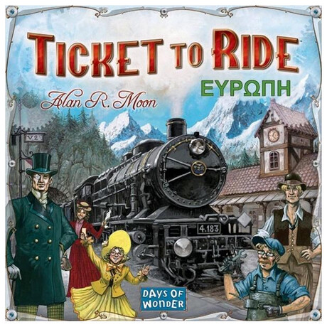 Επιτραπέζιο Ticket To Ride Ευρώπη
