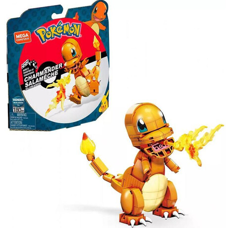 Mega Bloks Pokemon: Build  Show Charmander (Gky96)