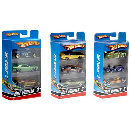 Mattel HOT WHEELS - CARS SET OF 3 (RANDOM) (K5904)