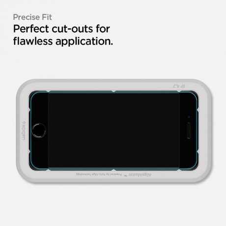 Spigen AlignMaster FC, black - iPhone SE (2022/2020)/8/7 AGL01294