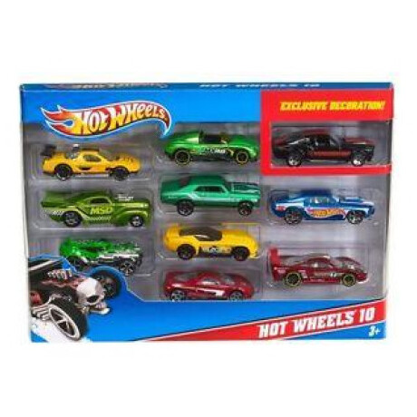 Mattel Hot Wheels - Cars Set OF 10 Random (54886)