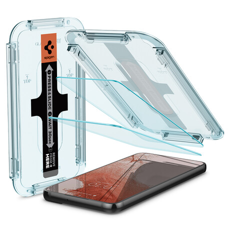 Spigen Glas.tR EZ Fit 2 Pack - Samsung Galaxy S22 AGL04151